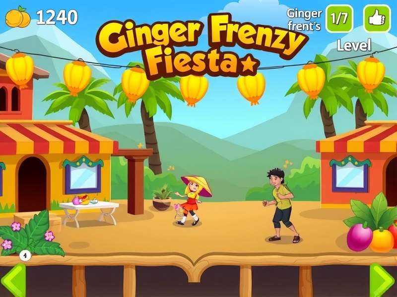Ginger Frenzy Fiesta Game Screenshot